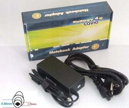 Karikues laptopi Energy4U PA01, 65W, 19V 3.42A, i zi