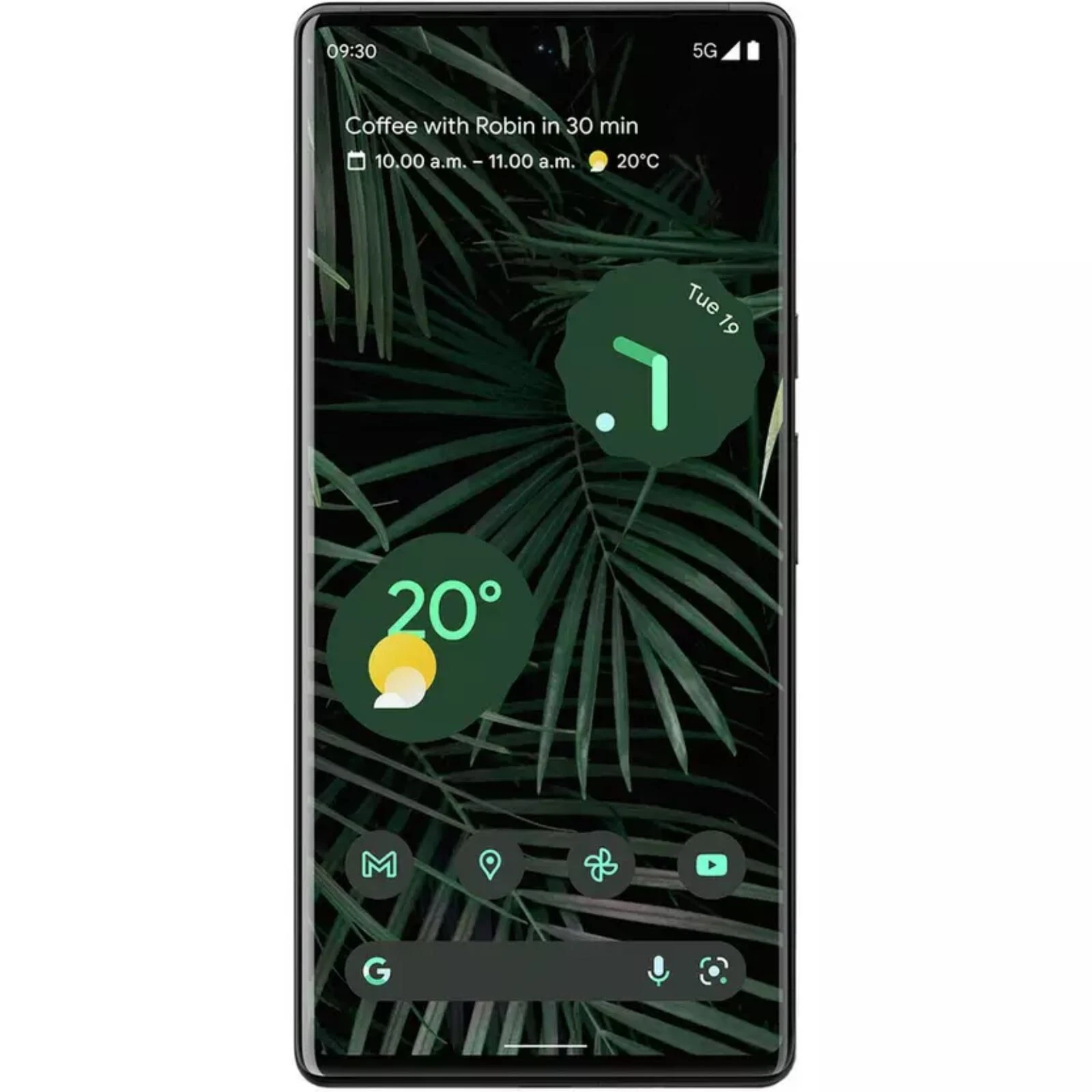 Telefoni Google Pixel 6 Pro, 128GB, 5G, i zi Stormy