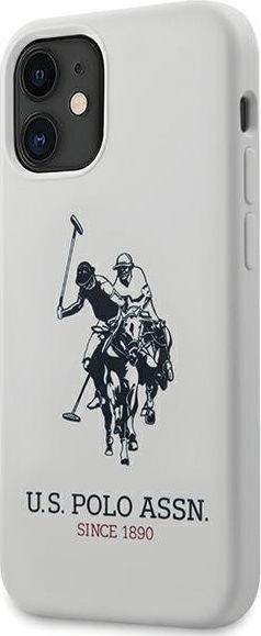 Kornizë mbrojtëse US Polo ASSN iPhone 12 mini 5.4, e bardhë