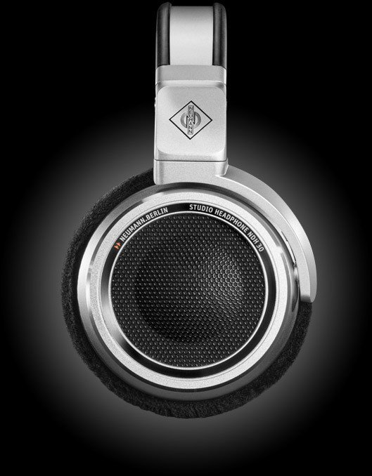 Kufje Neumann 509111, open back, profesionale studio, gri alumini