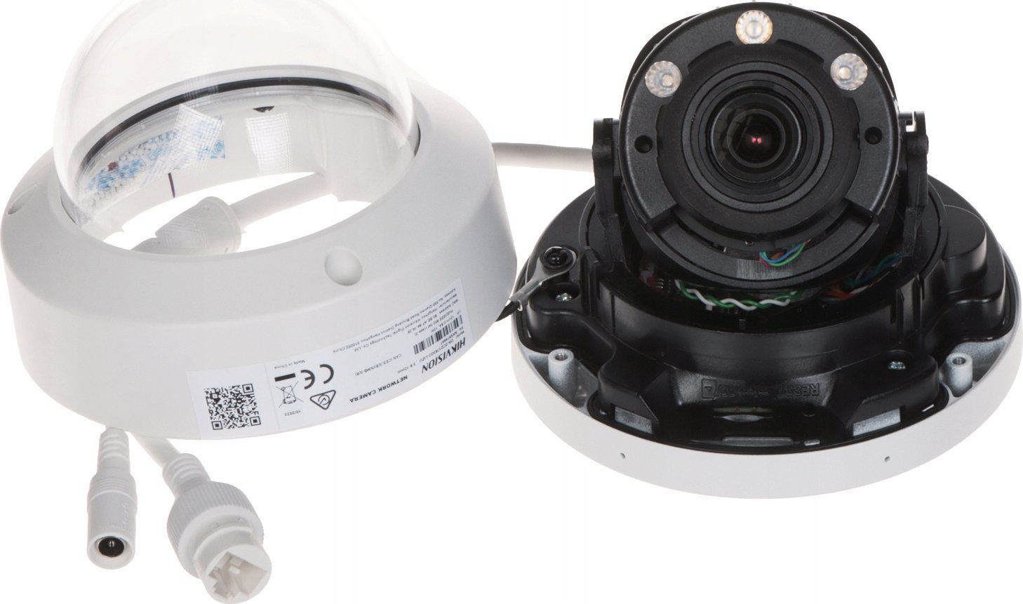 IP камера Hikvision DS-2CD1743G2-LIZU, 3.7Mpx, леќа 2.8-12mm, бела