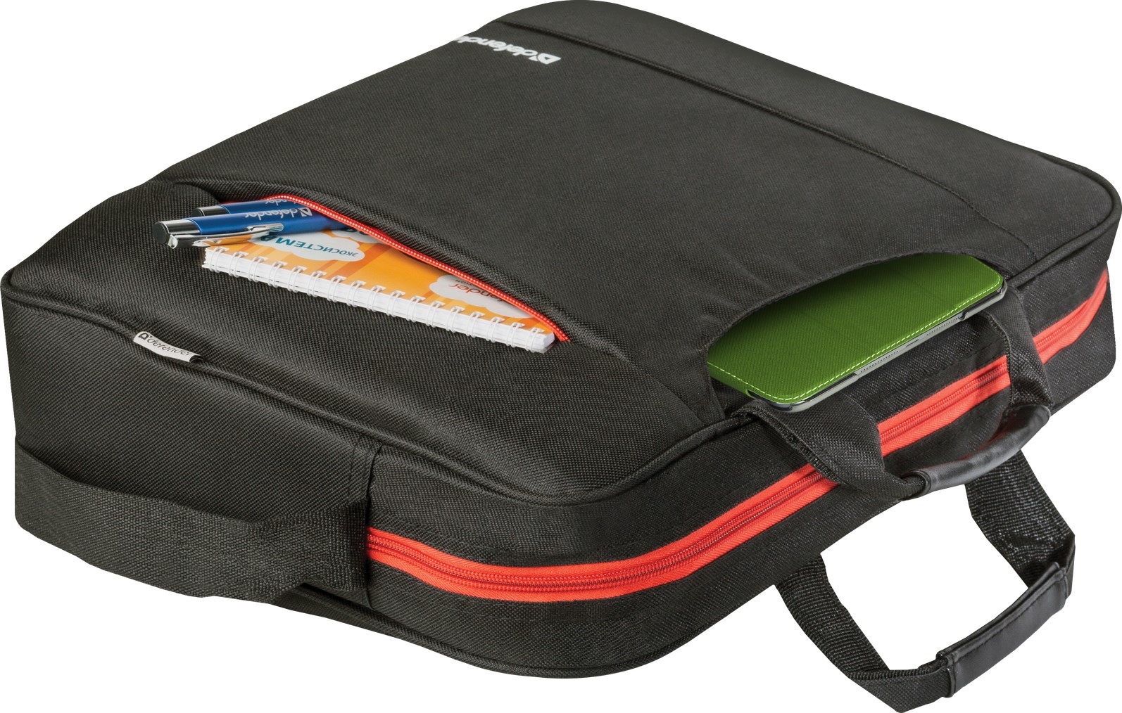 Çantë dore për laptop Defender Geek, 15.6", e zezë