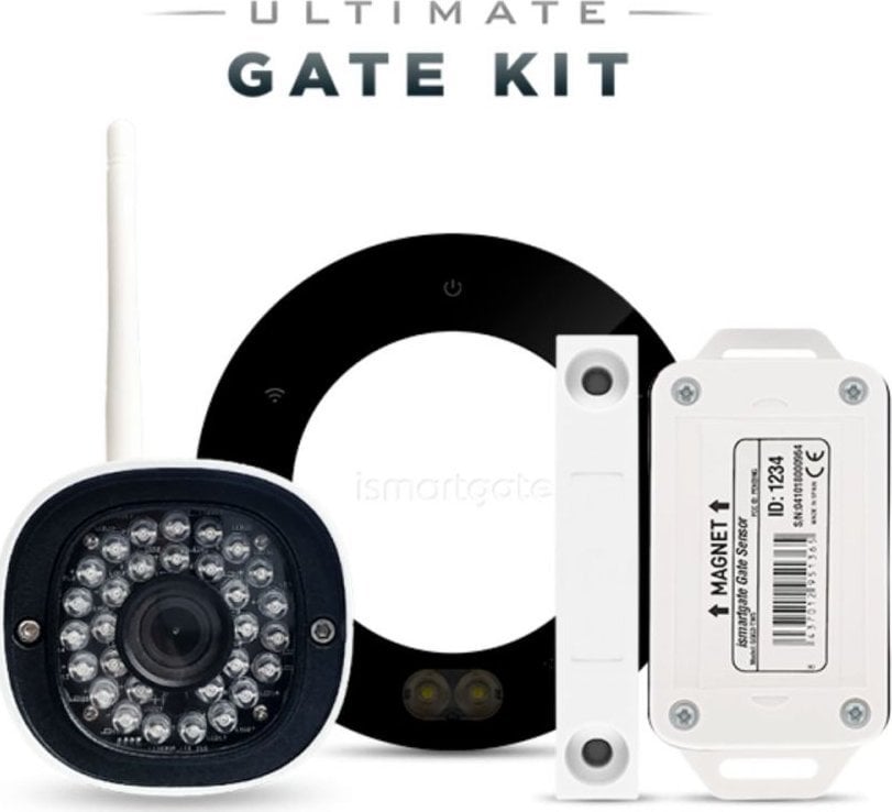 Kontrollues i zgjuar porte Ismartgate Ultimate Lite Gate, me kamerë, GPS, WiFi