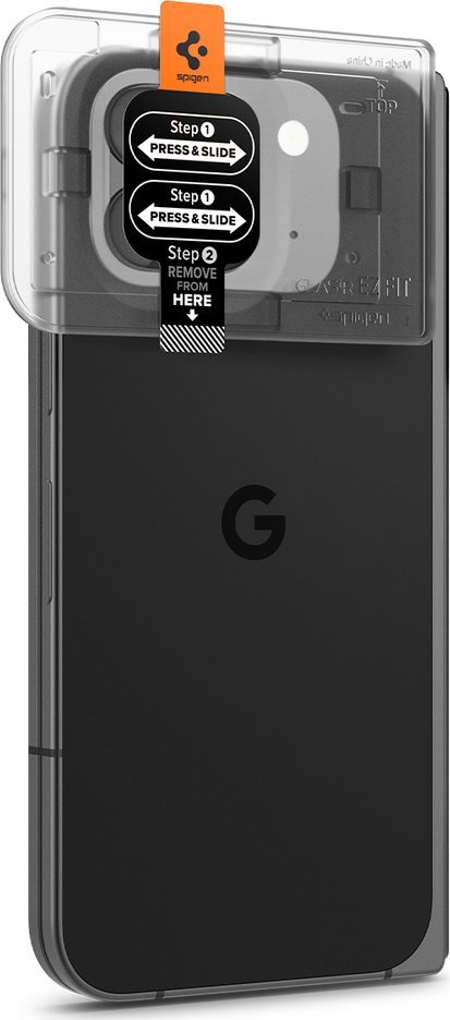 Mbrojtëse për kamerë Spigen GLAS.tR EZ Fit Optik, Google Pixel 9 Pro Fold, 2 copë, transparente