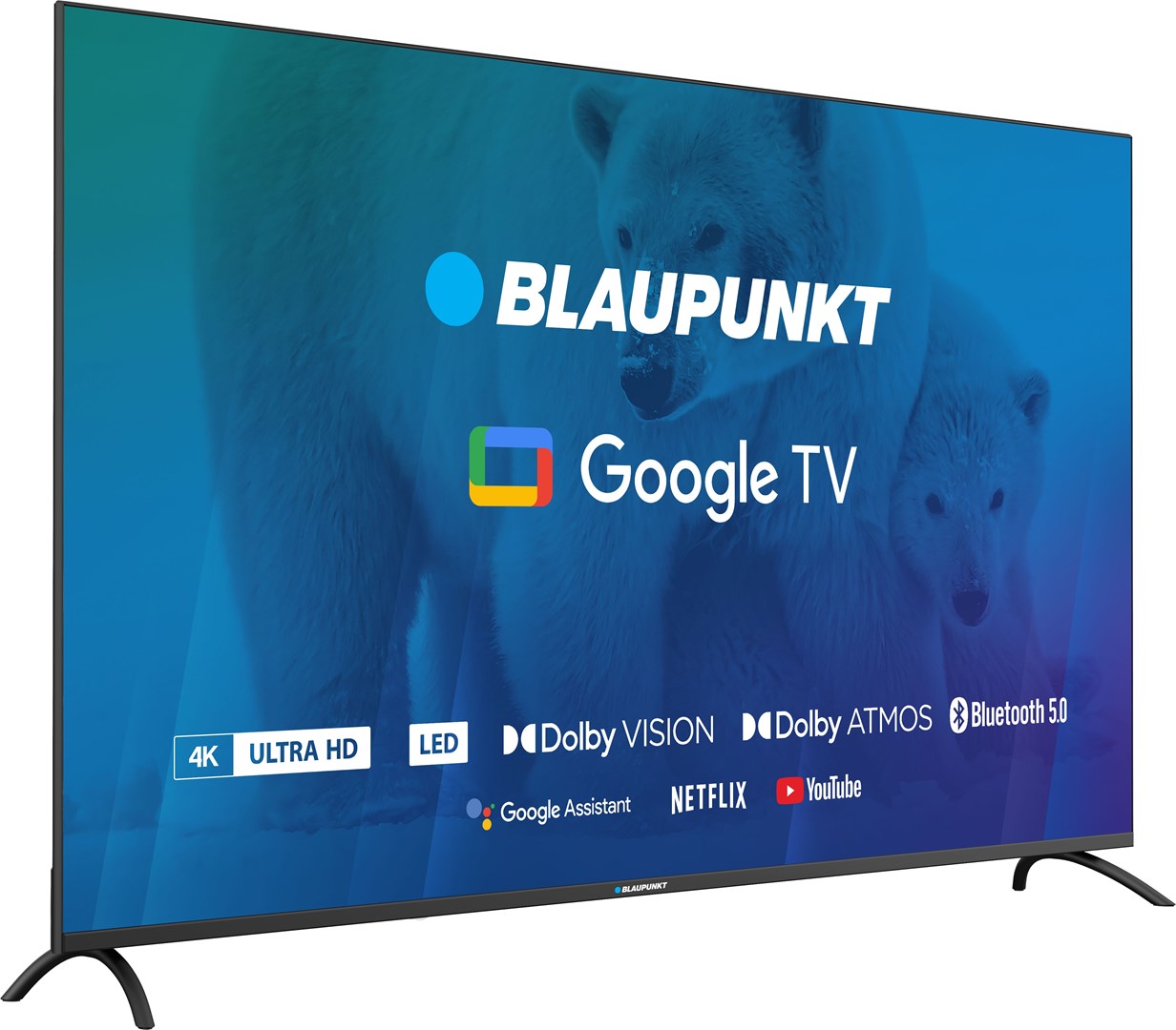 Televizor Blaupunkt 65UBG6000S Smart, 65" (165.1 cm), LED UHD, i zi