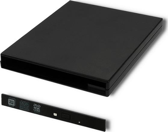 Kutia e jashtme Qoltec për SATA CD/DVD, USB 2.0