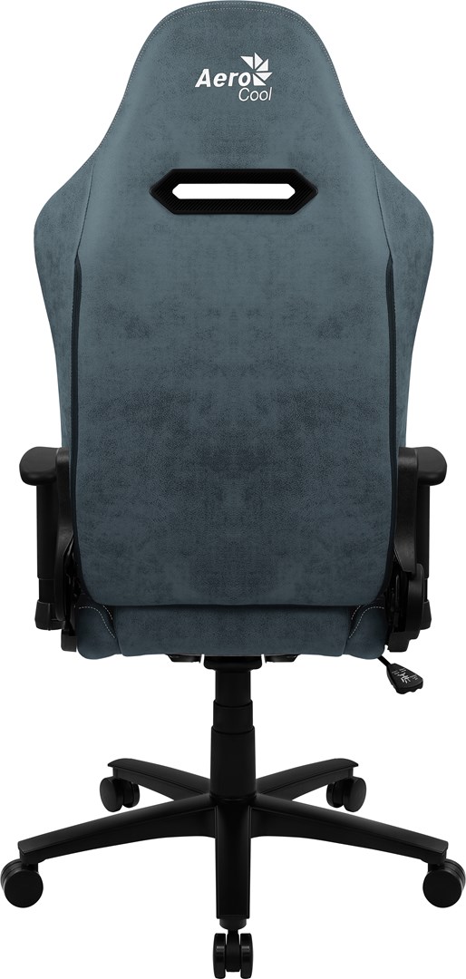 Karrige lojërash Aerocool DUKE AeroSuede, 56cm, 150kg, e zezë/e kaltër