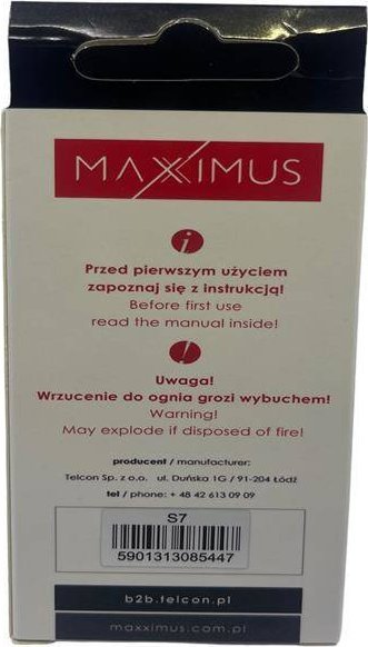 Bateri telefoni Maxximus Samsung EB-BG930ABE, 3050 mAh, për Galaxy S7