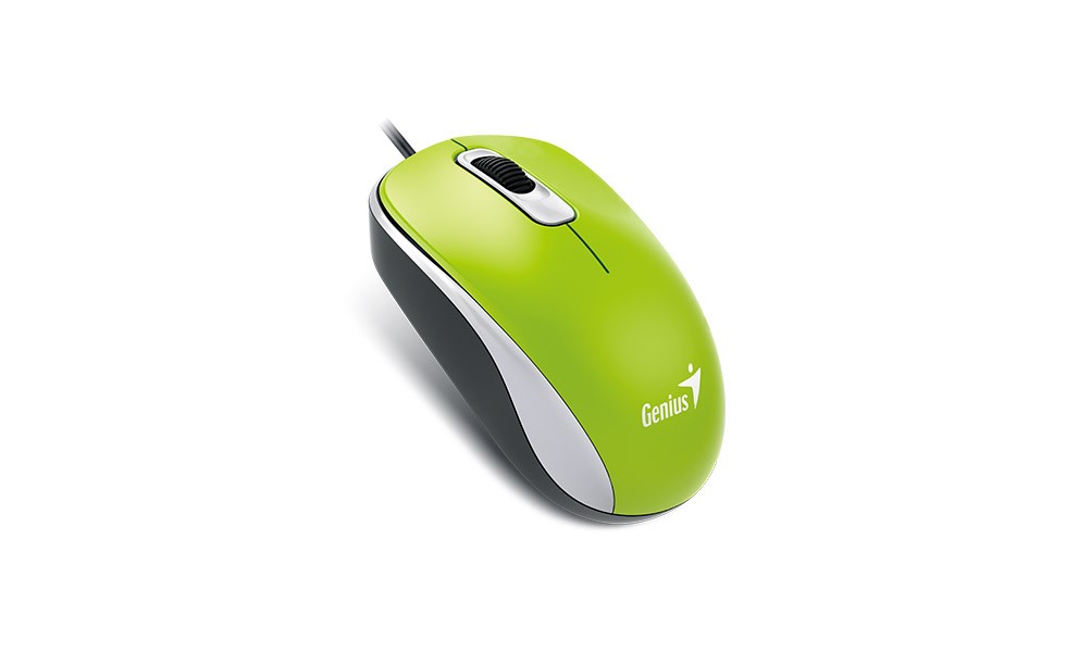 Maus Genius DX-110 - USB, i gjelbër
