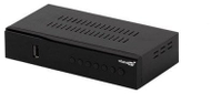 Marrës TV Standart T640, DVB T T2, digjital, i zi
