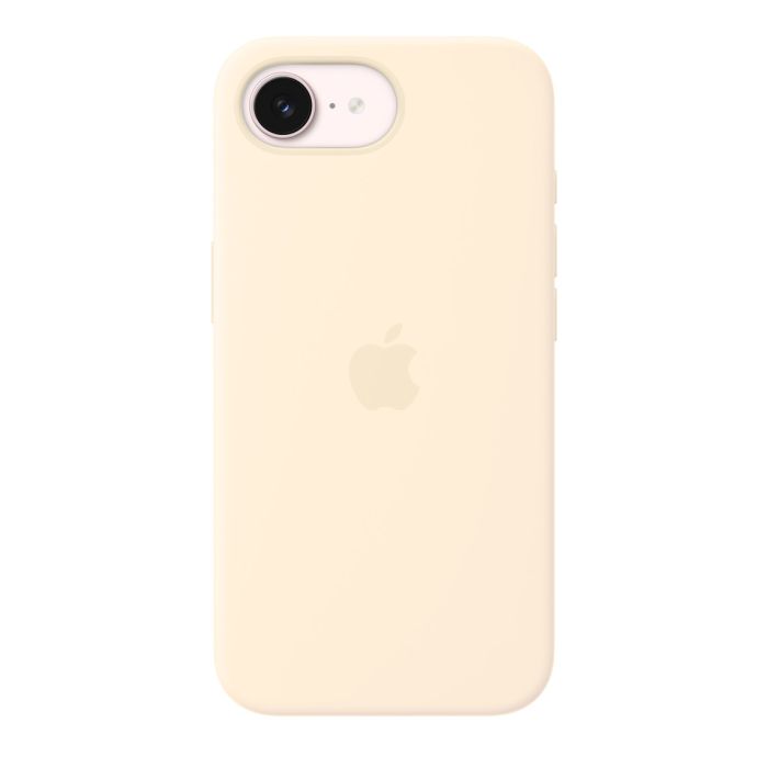 Apple iPhone 17e Silicone Case with MagSafe, Vanilla 4