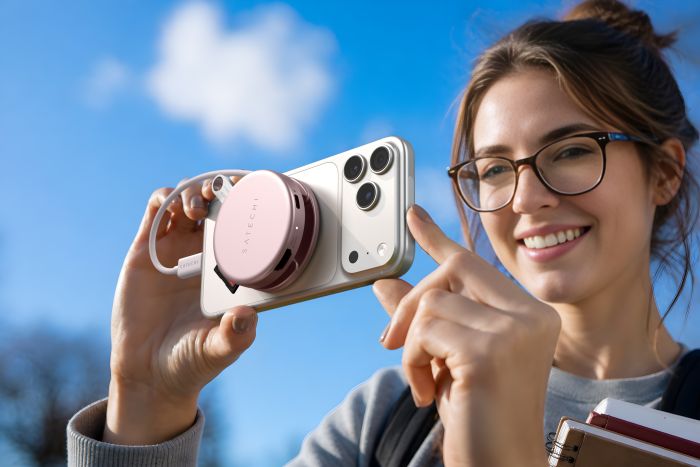 Satechi OntheGo 5-in-1 Multiport Adapter, Blush