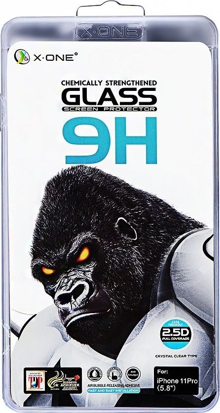 Xham mbrojtës X-one Full Cover, për iPhone 11, Extra Strong, transparent