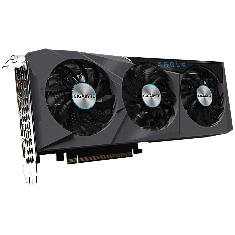 Kartelë Grafike GIGABYTE GeForce RTX 3060 Ti EAGLE OC D6X, 8GB, e zezë
