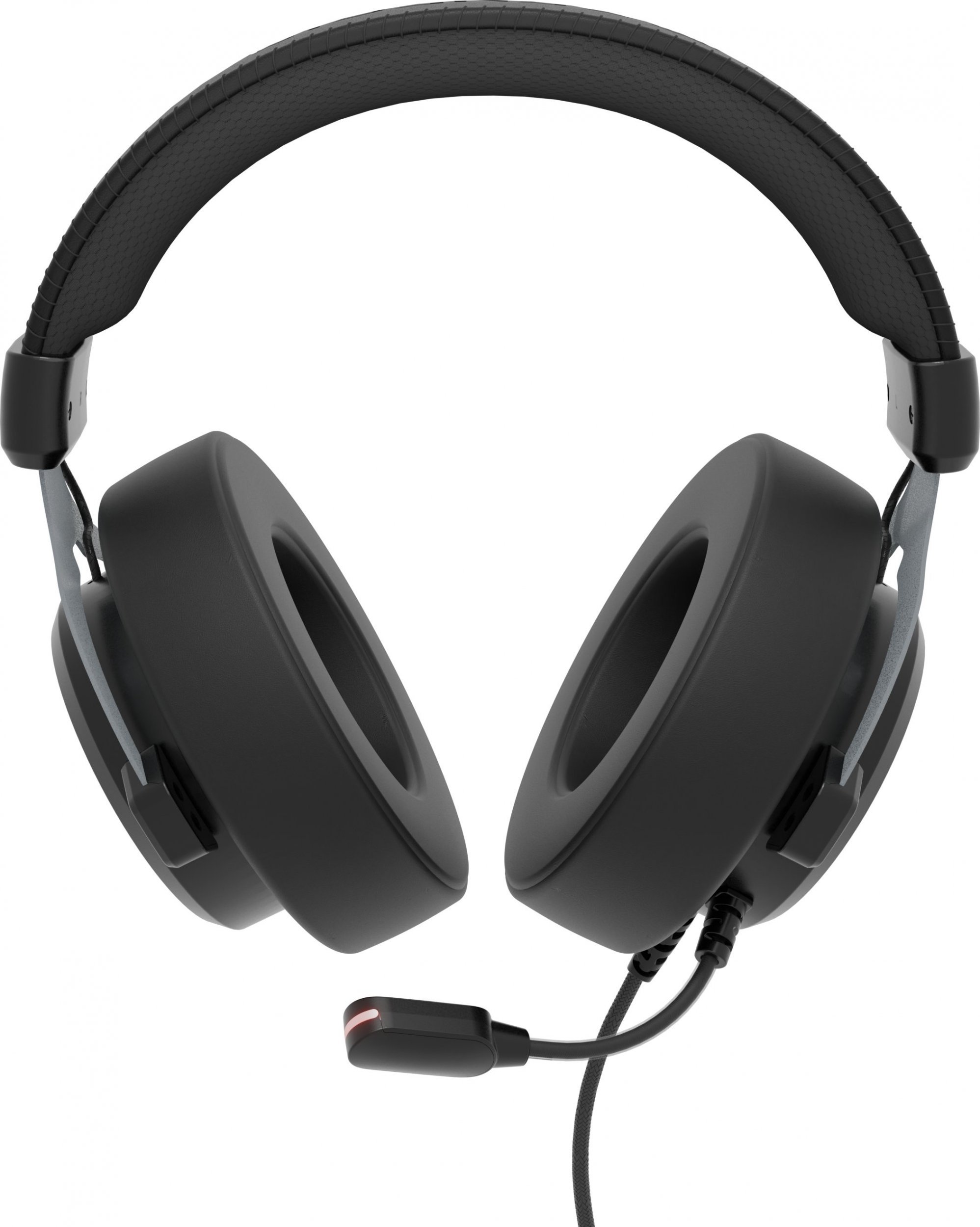 Kufje gaming Genesis, me kabllo USB, ndriçim shumëngjyrësh, të zeza