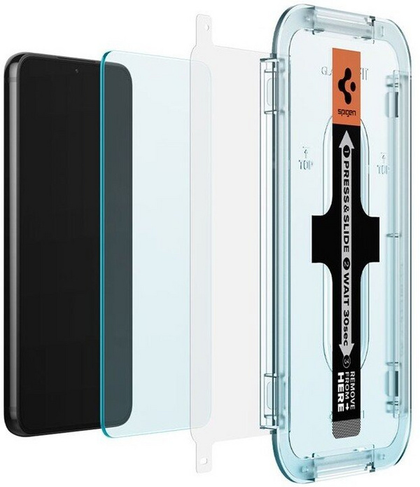 [OUTLET] Xham mbrojtës Spigen Glas.tR EZ Fit për Samsung Galaxy S22 +, 2 copë