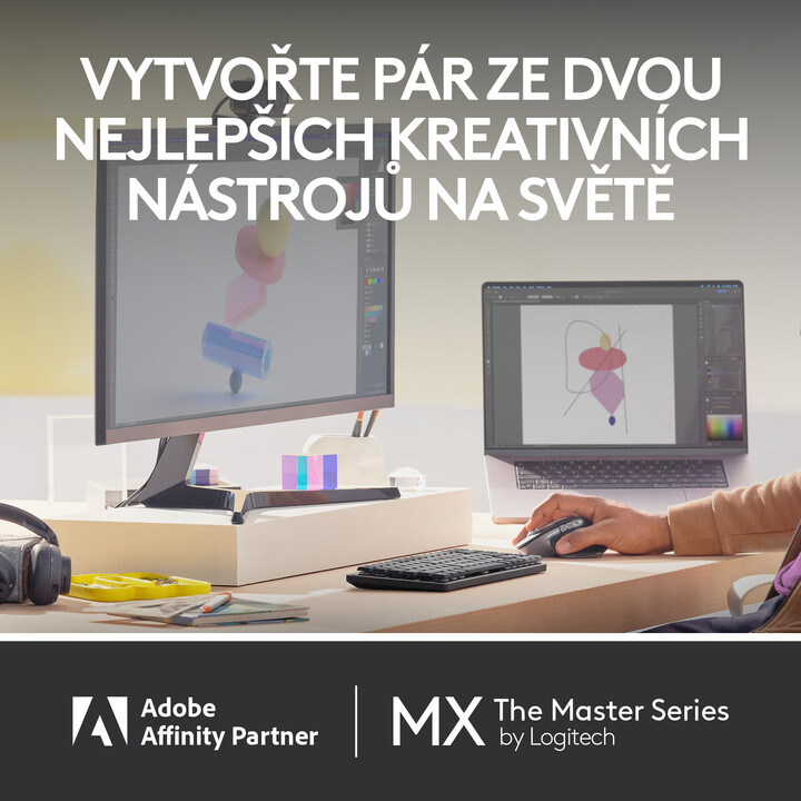 Maus Logitech MX Master 3S për Mac, gri
