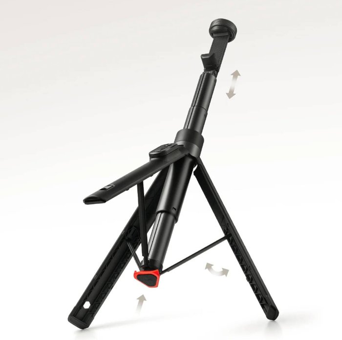 Shkop selfie tripod Xiaomi Zoom Floor 62, Bluetooth, rrotullim 360°, i zi