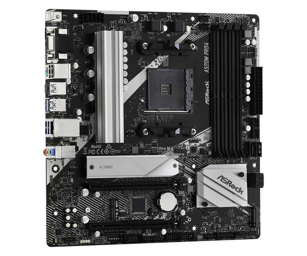 Pllakë amë Asrock A520M Pro4 Socket AM4 micro  ATX