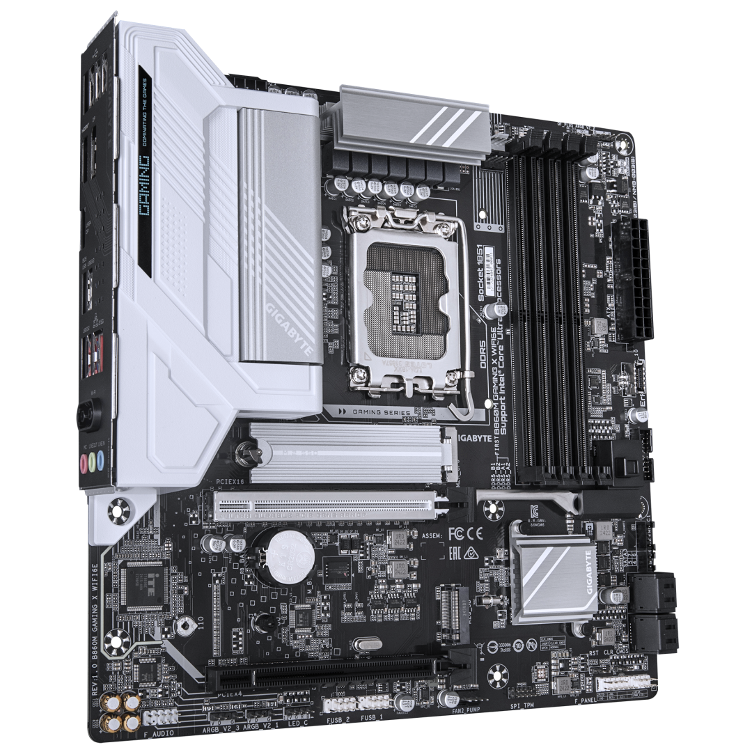 Pllakë amë GIGABYTE B860M Gaming X, DDR5, WiFi 6E, e zezë