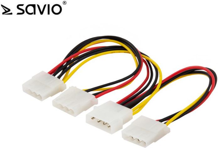 Kabllo Savio Molex në Molex x3, 0.18m, shumëngjyrëshe