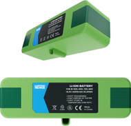 Bateri Newell për iRobot Roomba 500 625 700 860, zëvendësuese, jeshile