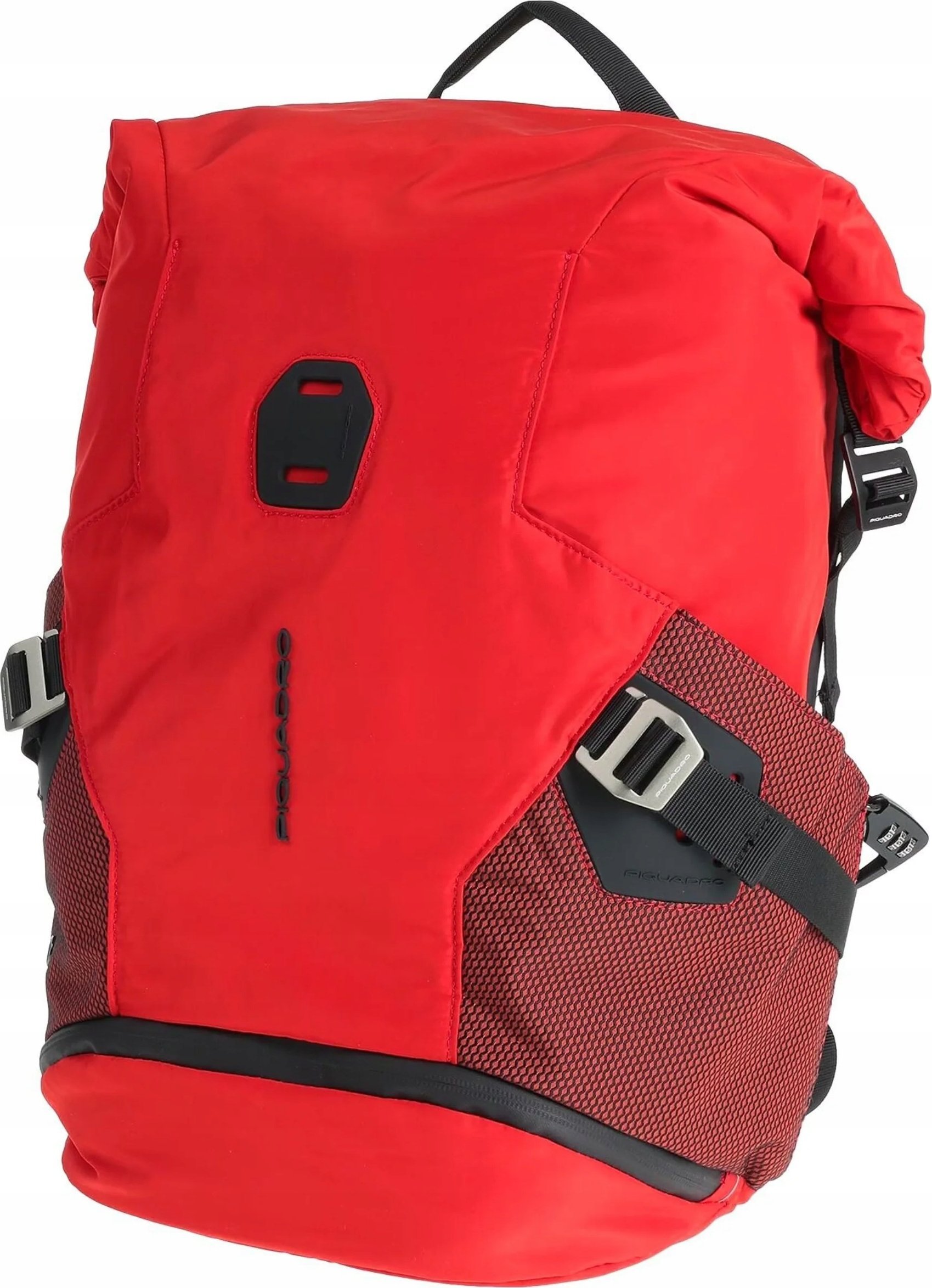 Çantë shpine Piquadro CA5497, najlon, për laptop dhe iPad, e kuqe