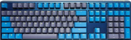 Tastierë mekanike Ducky One 3 Daybreak RGB, USB, layout gjerman, e zezë blu jeshile