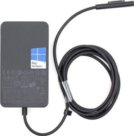 Karikues Microsoft Surface 65W, me portë USB, për laptop dhe tablet, i zi
