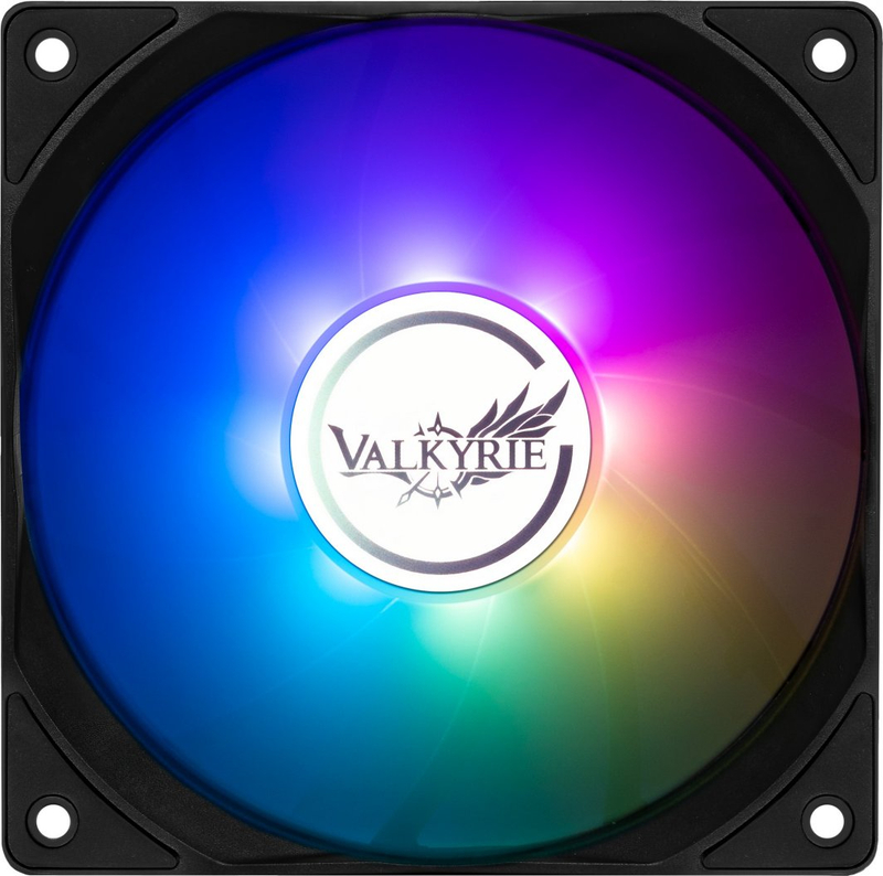 Ftohës Valkyrie V12R ARGB Reverse, 120 mm, i bardhë