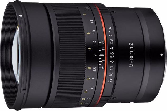 Objektivi Samyang Nikon Z 85mm F/1.4 MF – Samyang, MF 85 mm, 1.4 Z