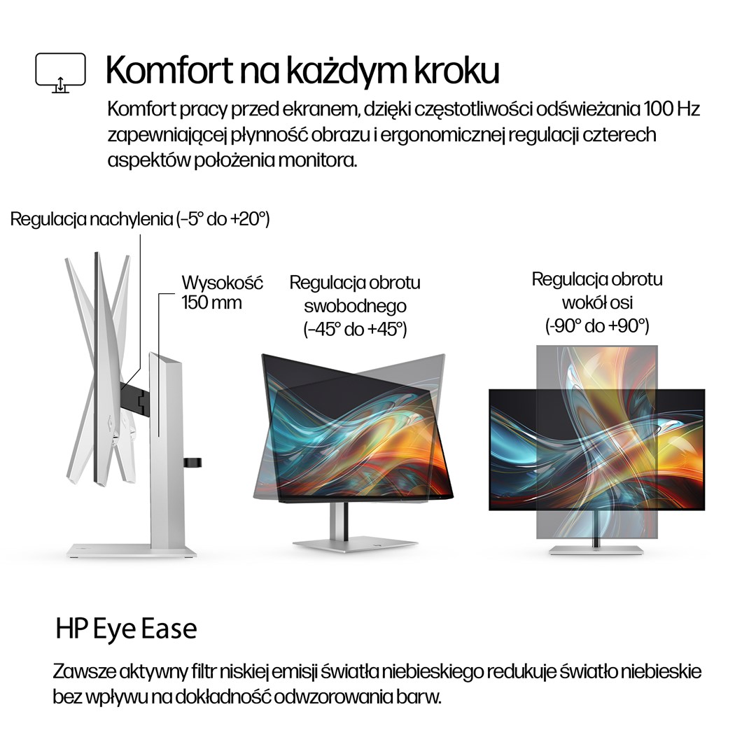 Монитор HP Series 7 Pro 724pf, 23.8\", FHD, IPS, црн