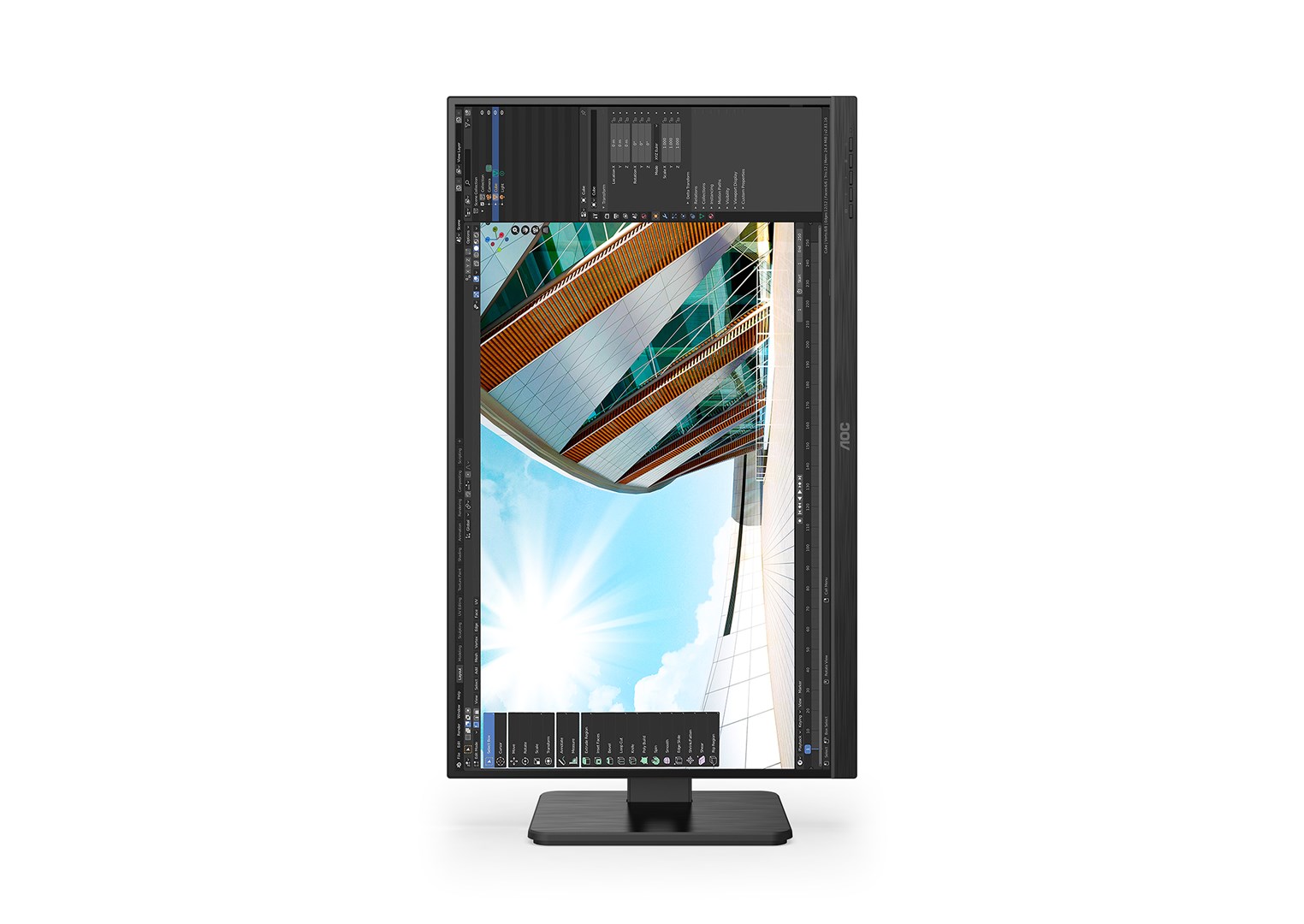 Monitor AOC Q24P2Q, 23.8", QHD, i zi