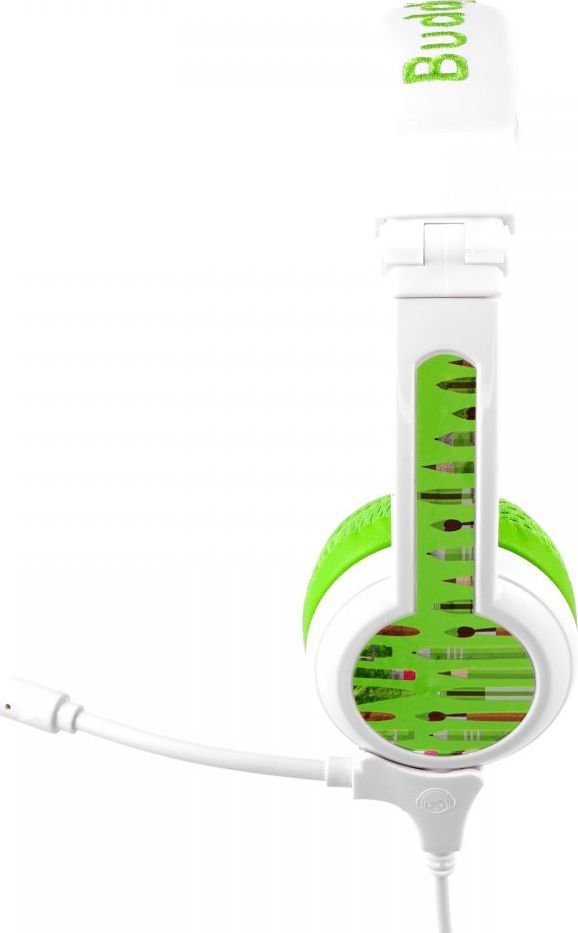 Kufje BuddyPhones School + (BP-SCHOOLP-GREEN), të gjelbra