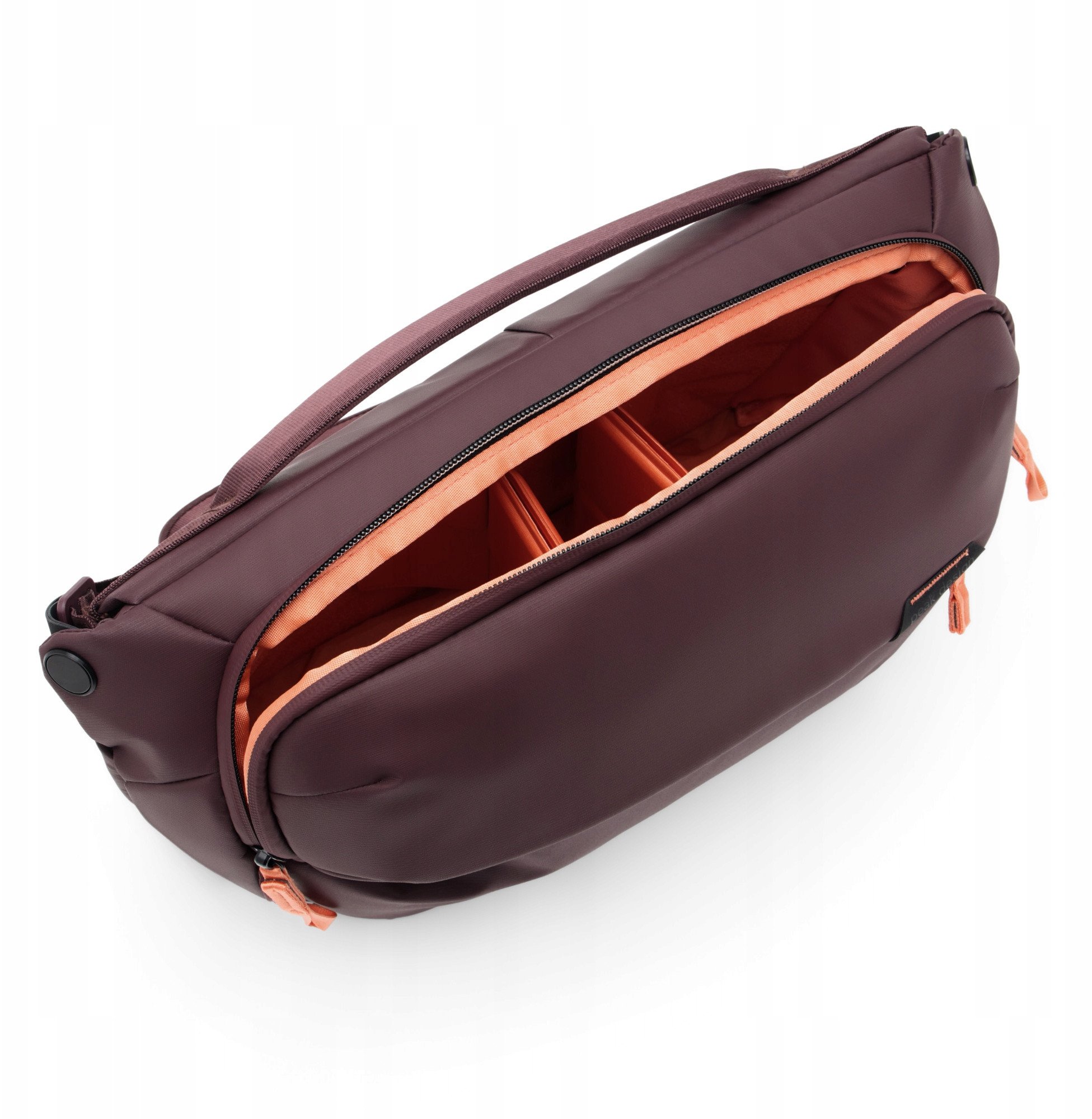 Çantë shpine Peak Design Everyday Sling V2 10L, për laptop 13", gri e errët