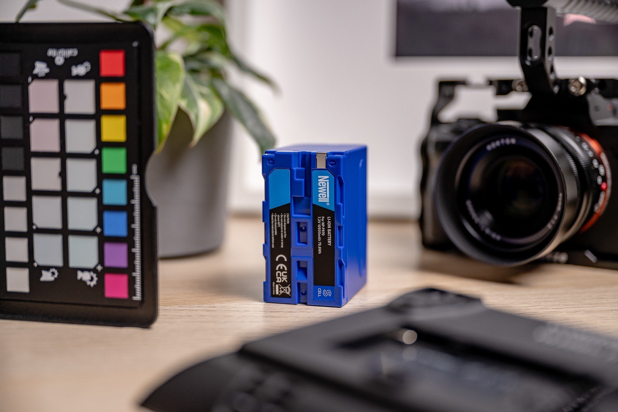 Bateri Newell SupraCell Protect NP-F970, për Sony, kapacitet i lartë, blu