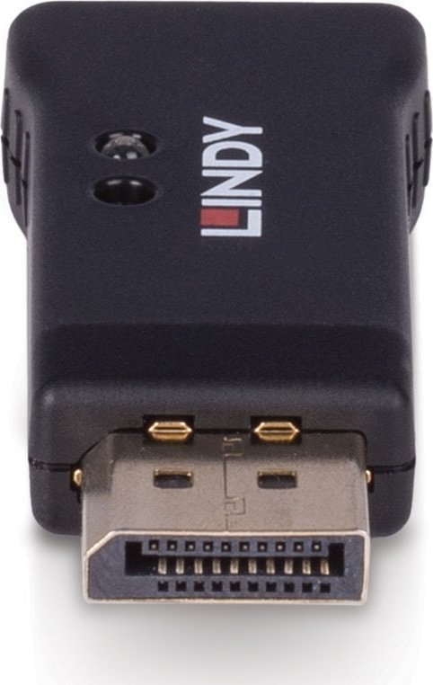Adapter DisplayPort Lindy 1.4 EDID Emulator, USB, i zi