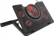 Stendë për ftohje Genesis Oxid 550 për laptop 15.6-17.3", 5 ventilator, dritë të pasme, 1 USB (NHG-1411),e zezë, plastike