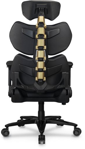 Karrige gaming Cougar Terminator Elite, ergonomike, me krahë të rregullueshëm, e artë