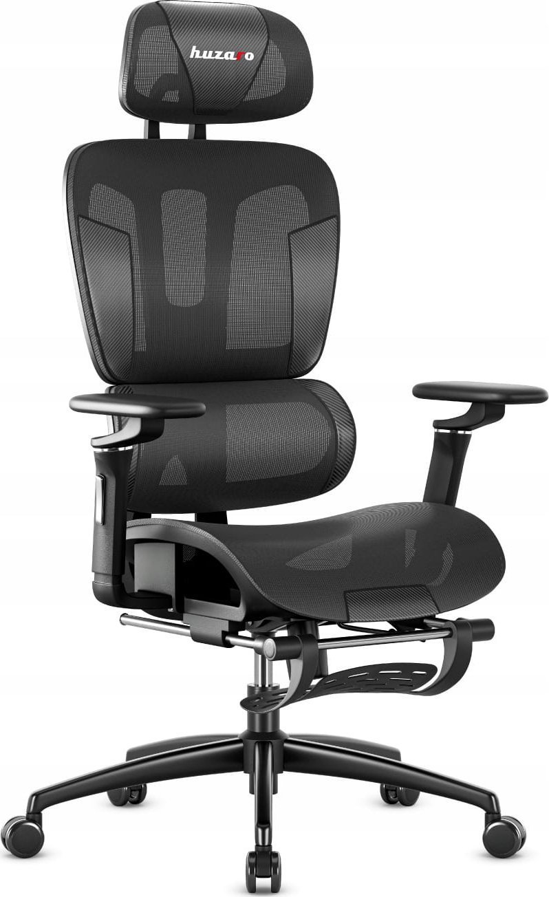 Karrige gaming Huzaro Combat 7.9, mekanizëm 135°, me këmbëmbajtëse, e zezë