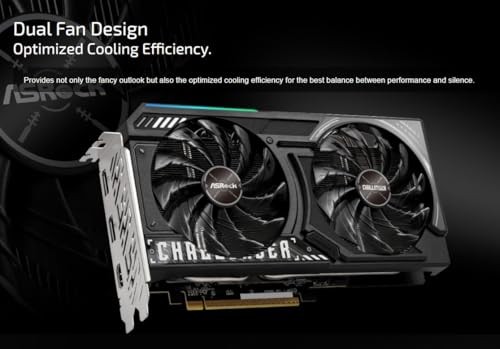 Kartë grafike ASRock Challenger Radeon RX 9060 XT, 16GB GDDR6, PCI Express 5.0 x16