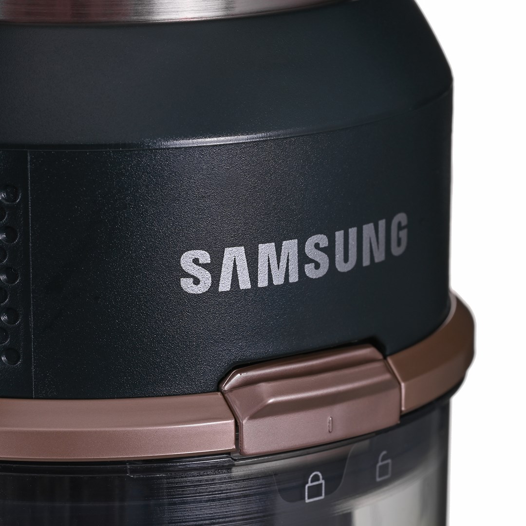 Fshesë me korrent vertikale Samsung Bespoke Jet Plus VS20B95943N, pa kabëll, stacion pastrimi All in One, jeshile