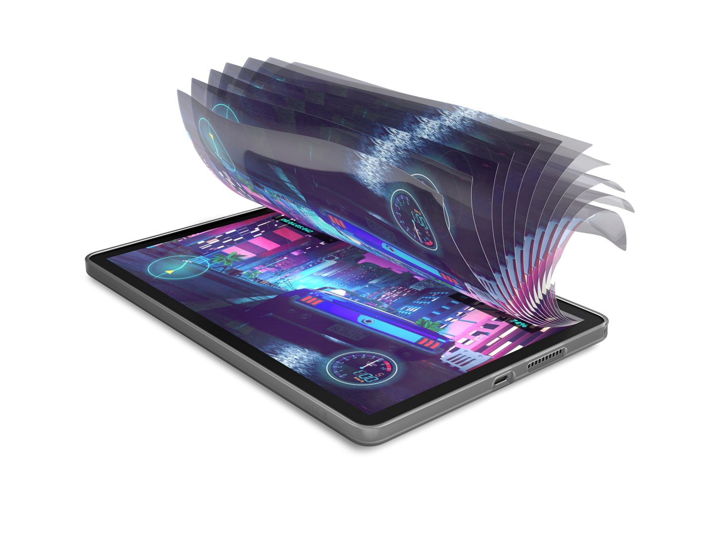 Tablet Lenovo Tab Mediatek, 10.1", 128 GBRAM, 4 GBSSD, i hirtë