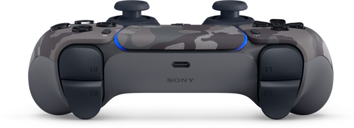Kontroller wireless Sony PS5 DualSense, gri kamuflazh