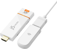 Adapter wireless për ekran J5create ScreenCast 4K Max, 4K, Miracast AirPlay Chromecast, i zi