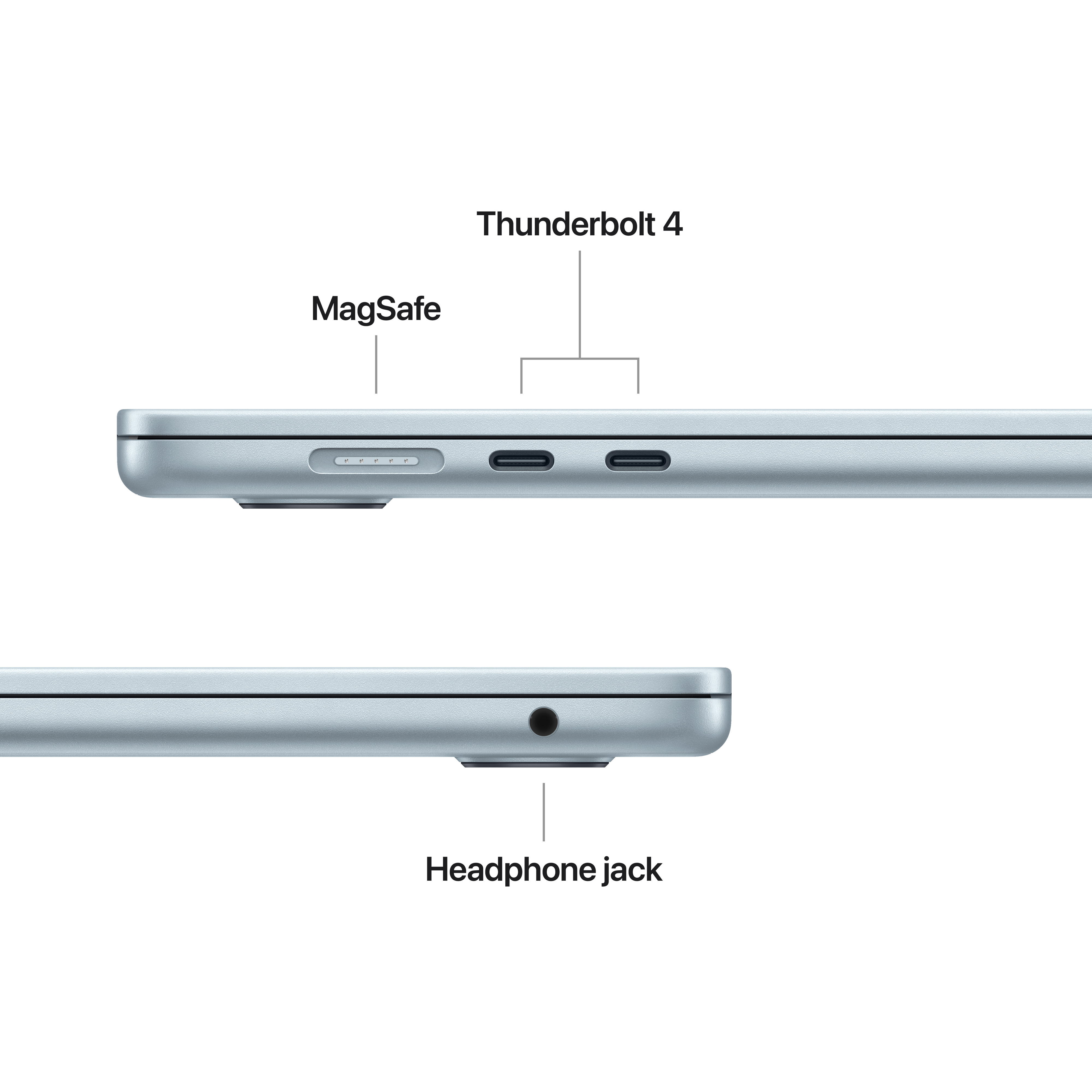 Apple MacBook Air, 15.3", M4 10-core, 16GB, 256GB SSD, 10-core GPU, Sky Blue