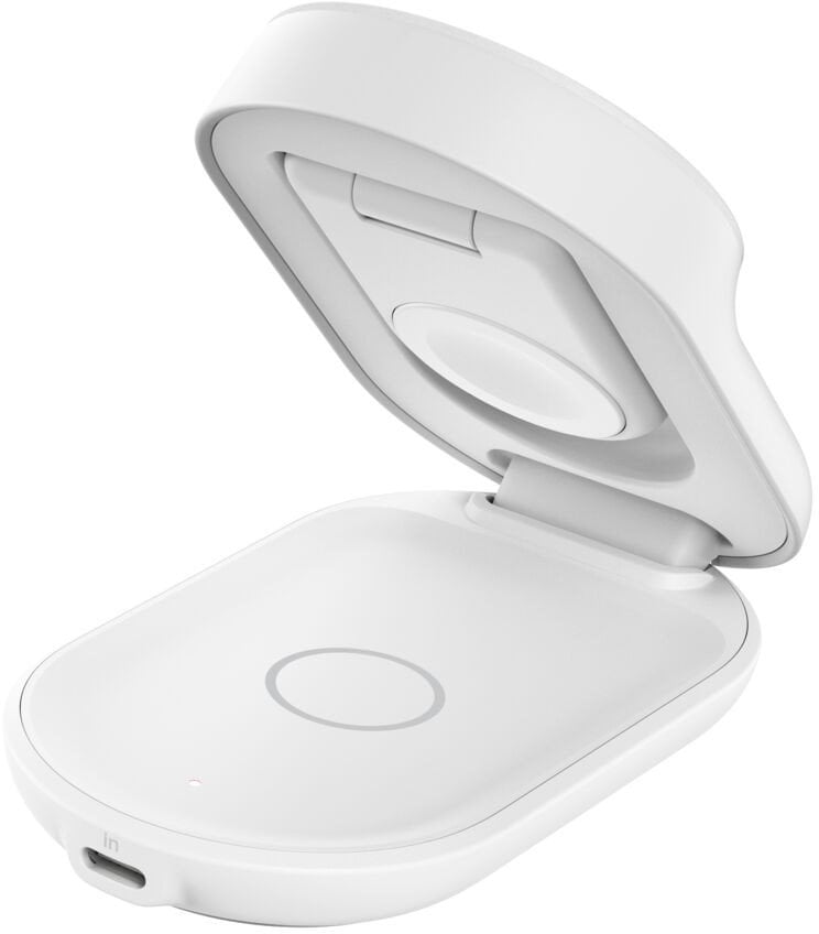 Karikues wireless Belkin Ultracharge Qi2, 25W, me magnet, i bardhë