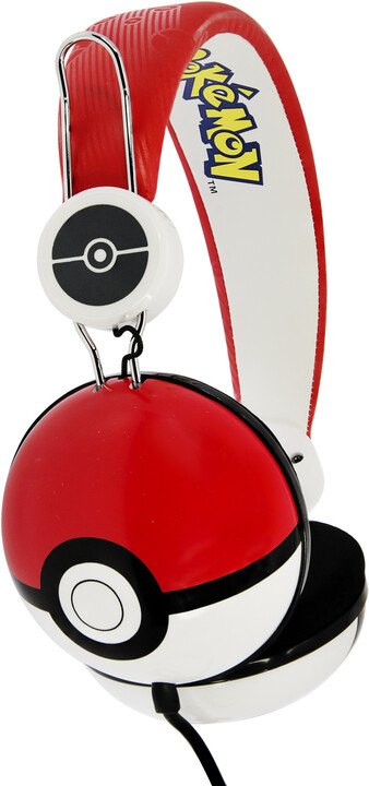 Kufje OTL Technologies Pokemon Pokeball Tween Dome, të kuqe