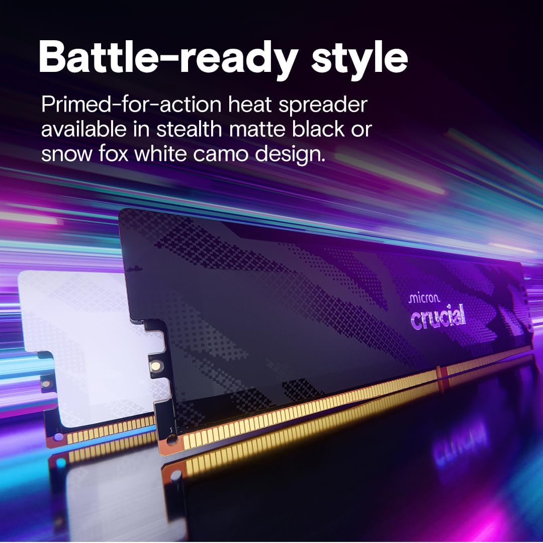 Memorie Crucial 32GB (2x16GB), 6400MHz CL32