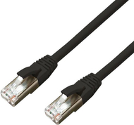 Мрежен кабел MicroConnect CAT6A S/FTP, 20m, LSZH, црн